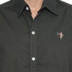 PLCLXVII - KEMEJA PRIA - LOGO KECIL LENGAN PENDEK 1601