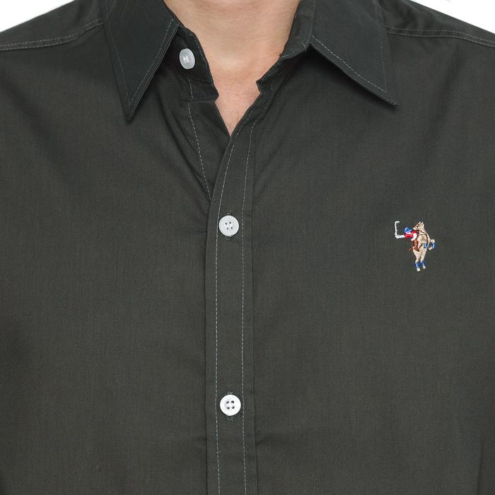 PLCLXVII - KEMEJA PRIA - LOGO KECIL LENGAN PENDEK 1601