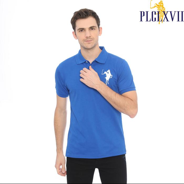 PLCLXVII - POLO SHIRT PRIA - LOGO KUDA BESAR 1002