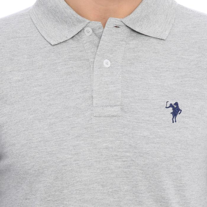 PLCLXVII - Polo Shirt - Lengan Panjang Logo Kecil 1005 Fit Pria