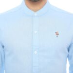 PLCLXVII - Kemeja Pria - Linen Kerah Shanghai Lengan Panjang 1704