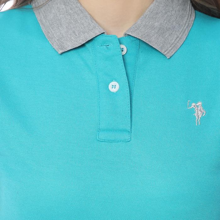 PLCLXVII - Polo Shirt Wanita - Kerah Warna 5101 Kaos Polos