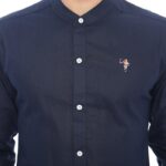 PLCLXVII - Kemeja Pria - Linen Kerah Shanghai Lengan Panjang 1704