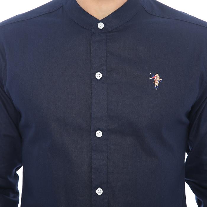 PLCLXVII - Kemeja Pria - Linen Kerah Shanghai Lengan Panjang 1704