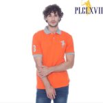 PLCLXVII - Polo Shirt Pria - Logo Besar Kerah Warna 1011 Bordir Fit