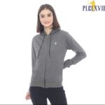 PLCLXVII - JAKET UNISEX WANITA - LOGO KECIL 1500 Fit Panjang