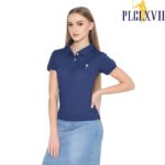 PLCLXVII - Polo Shirt Wanita - Logo Kecil 5103 Kaos Kerah