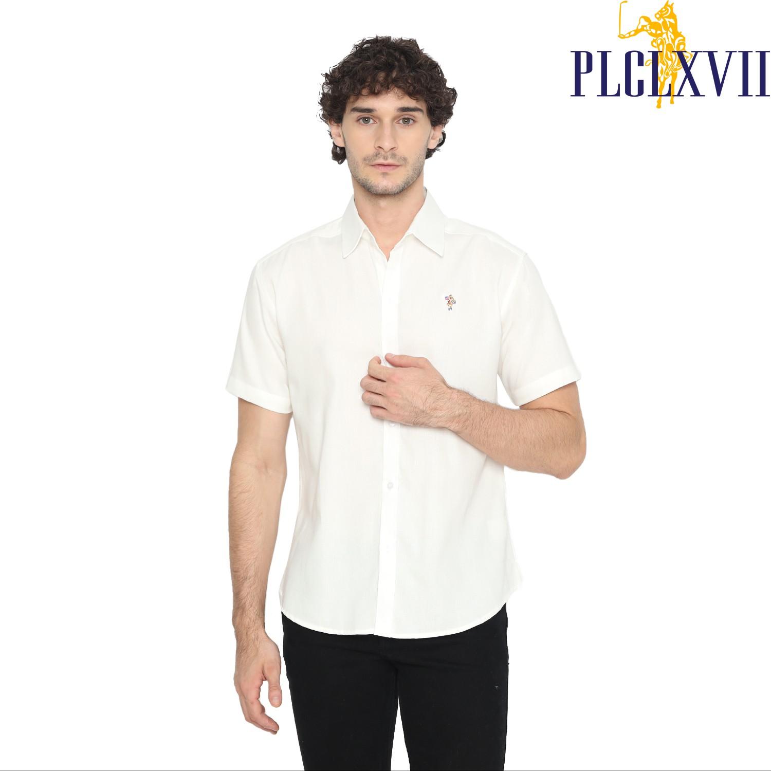 PLCLXVII - Kemeja Pria - Oxford Lengan Pendek 1605