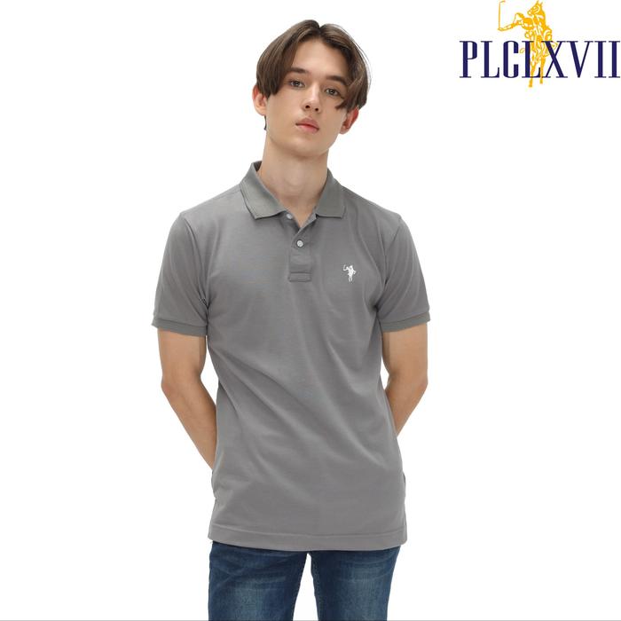 PLCLXVII - POLO SHIRT PRIA - LOGO KUDA KECIL 1001 Fit Kaos