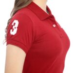 PLCLXVII - POLO SHIRT WANITA - LOGO KUDA BESAR 5002 Kaos Polos