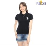 PLCLXVII - POLO SHIRT WANITA - LOGO KUDA BESAR 5002 Kaos Polos