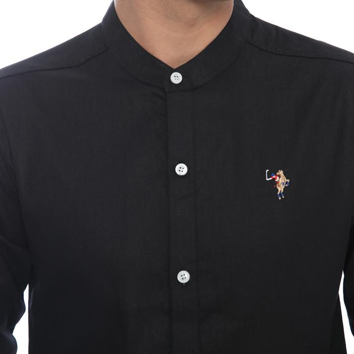 PLCLXVII - Kemeja Pria - Linen Kerah Shanghai Lengan Panjang 1704