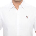 PLCLXVII - Kemeja Pria - Linen Lengan Pendek 1603 - HITAM