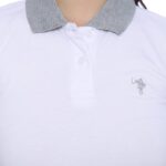 PLCLXVII - Polo Shirt Wanita - Kerah Warna Logo Kecil 5010 Kaos Pendek