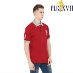 PLCLXVII - Polo Shirt Pria - Logo Besar Kerah Warna 1011 Bordir Fit