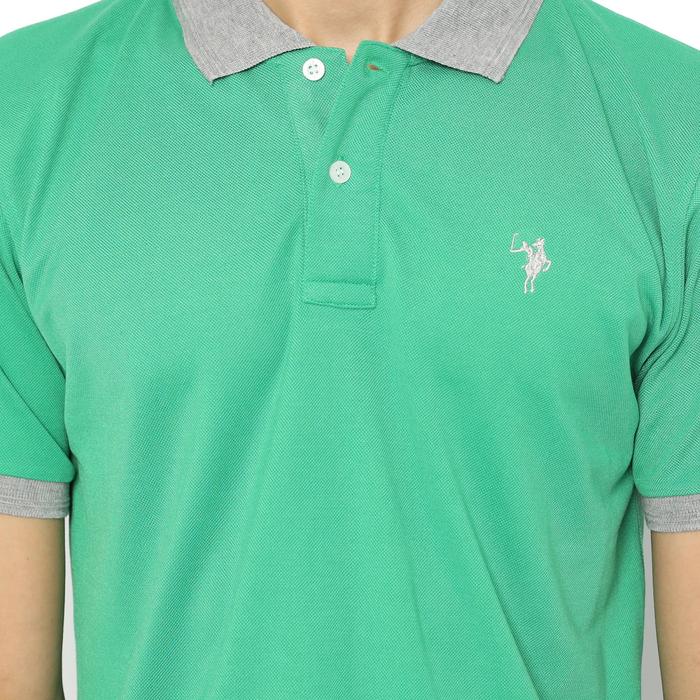 PLCLXVII - Polo Shirt Pria - Polo Shirt Kerah Warna 1301 Fit Logo
