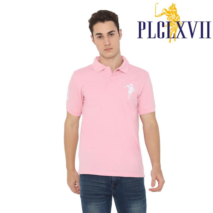 PLCLXVII - POLO SHIRT PRIA - LOGO KUDA BESAR 1002