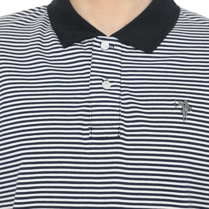 PLCLXVII - Polo Shirt Pria - Salur Logo Kecil 1009