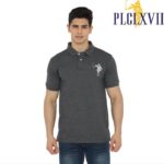 PLCLXVII - POLO SHIRT PRIA - LOGO KUDA BESAR 1002