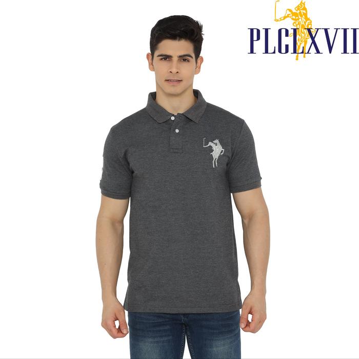 PLCLXVII - POLO SHIRT PRIA - LOGO KUDA BESAR 1002