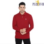 PLCLXVII - Polo Shirt - Lengan Panjang Logo Kecil 1005 Fit Pria