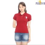 PLCLXVII - POLO SHIRT WANITA - LOGO KUDA BESAR 5002 Kaos Polos