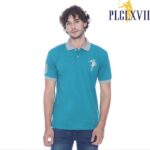 PLCLXVII - Polo Shirt Pria - Logo Besar Kerah Warna 1011 Bordir Fit