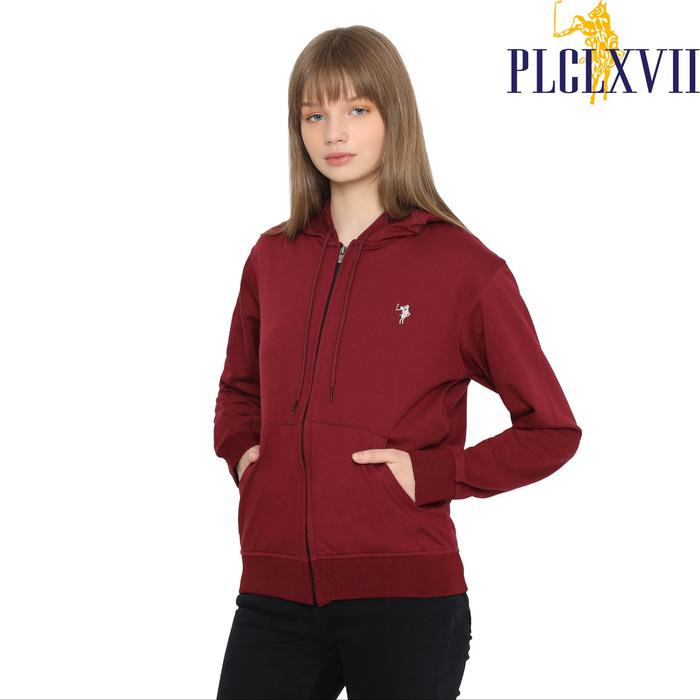 PLCLXVII - JAKET UNISEX WANITA - LOGO KECIL 1500 Fit Panjang