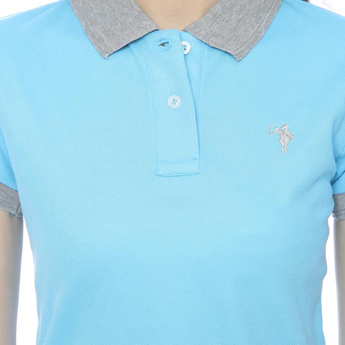 PLCLXVII - Polo Shirt Wanita - Kerah Warna 5101 Kaos Polos