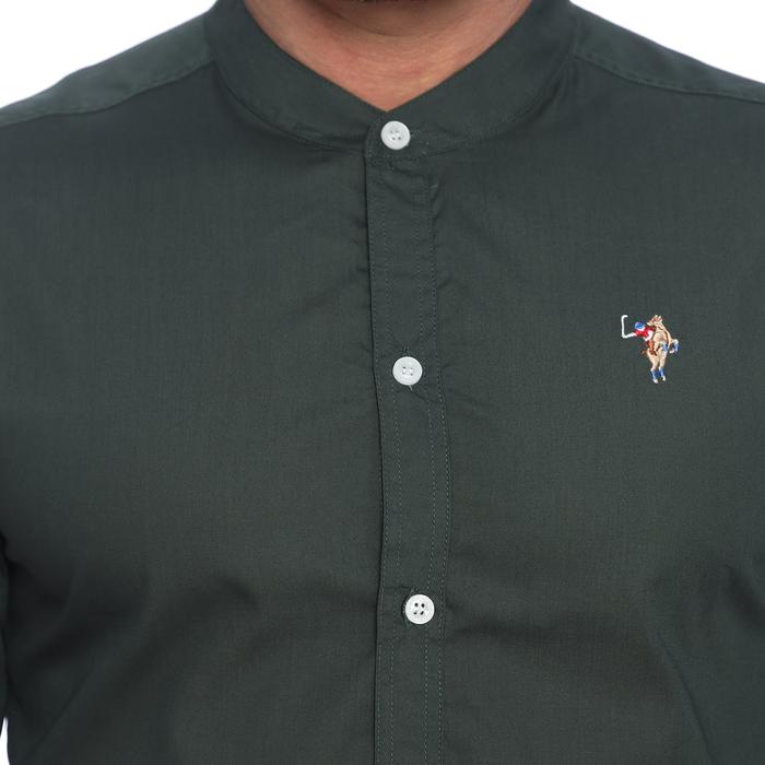 PLCLXVII - Kemeja Pria - Kerah Shanghai Lengan Panjang 1702