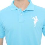 PLCLXVII - POLO SHIRT PRIA - LOGO KUDA BESAR 1002