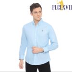 PLCLXVII - Kemeja Pria - Oxford Kerah Shanghai Lengan Panjang 1706