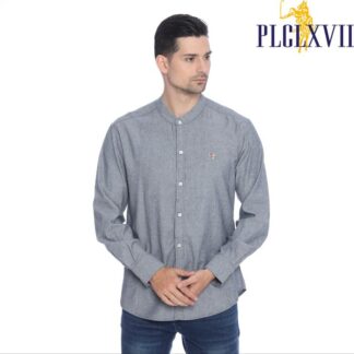 PLCLXVII - Kemeja Pria - Oxford Kerah Shanghai Lengan Panjang 1706