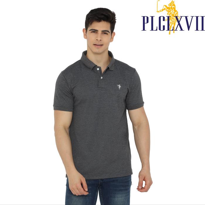 PLCLXVII - POLO SHIRT PRIA - LOGO KUDA KECIL 1001 Fit Kaos