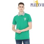 PLCLXVII - Polo Shirt Pria - Logo Besar Kerah Warna 1011 Bordir Fit