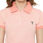 PLCLXVII - Polo Shirt Wanita - Salur Logo Kecil 5009