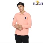 PLCLXVII - Polo Shirt - Lengan Panjang Logo Besar 1006 Fit Pria