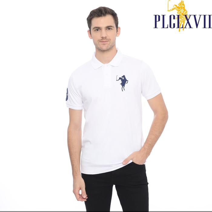 PLCLXVII - POLO SHIRT PRIA - LOGO KUDA BESAR 1002
