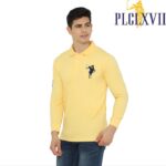 PLCLXVII - Polo Shirt - Lengan Panjang Logo Besar 1006 Fit Pria