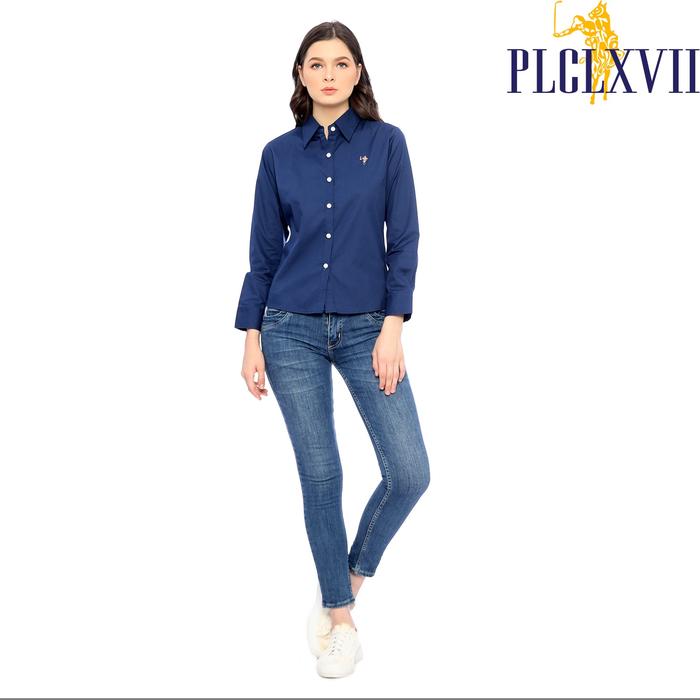 PLCLXVII - Kemeja Wanita - Polos Lengan Panjang 5201 Fit Basic